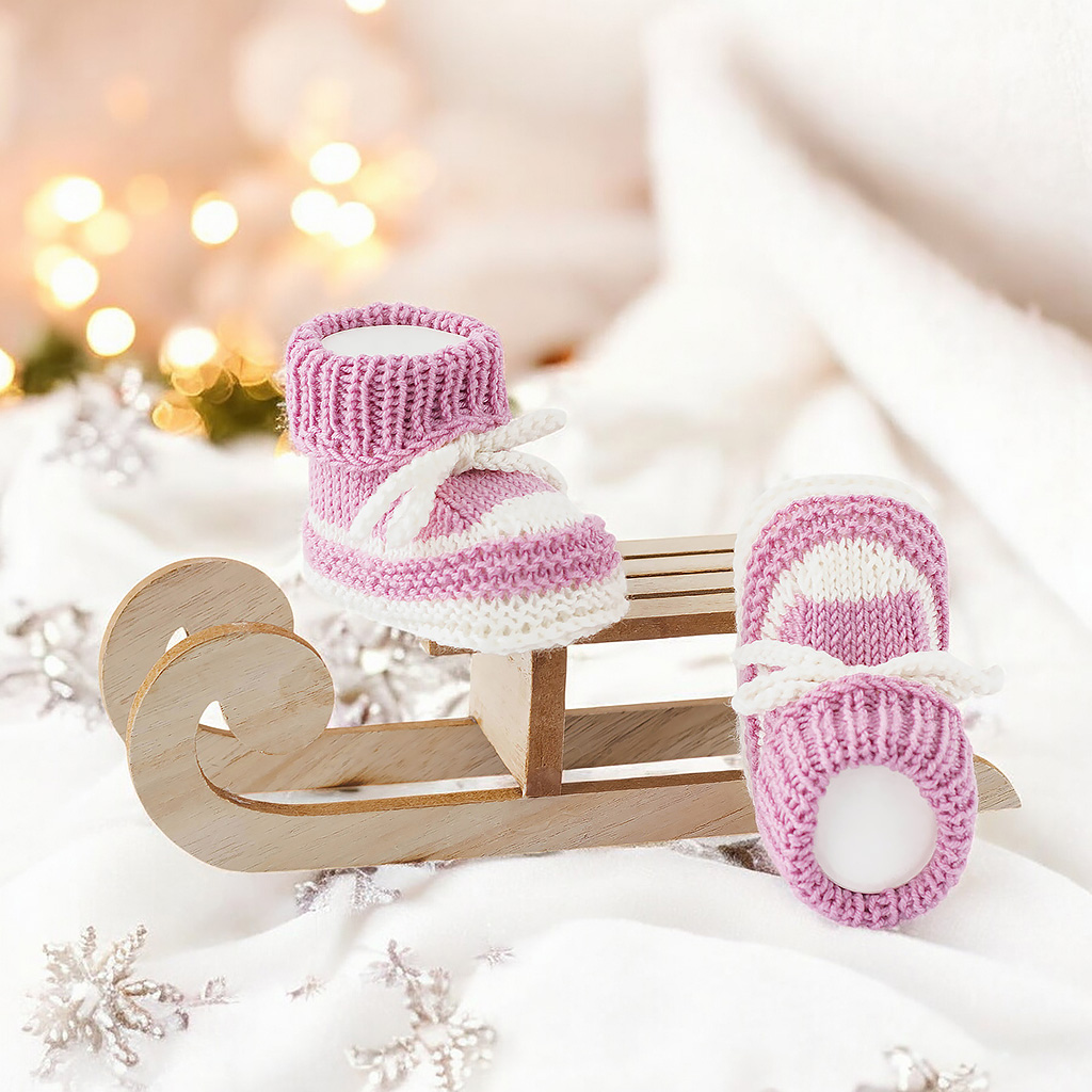 Babyturnschuhe altrosa