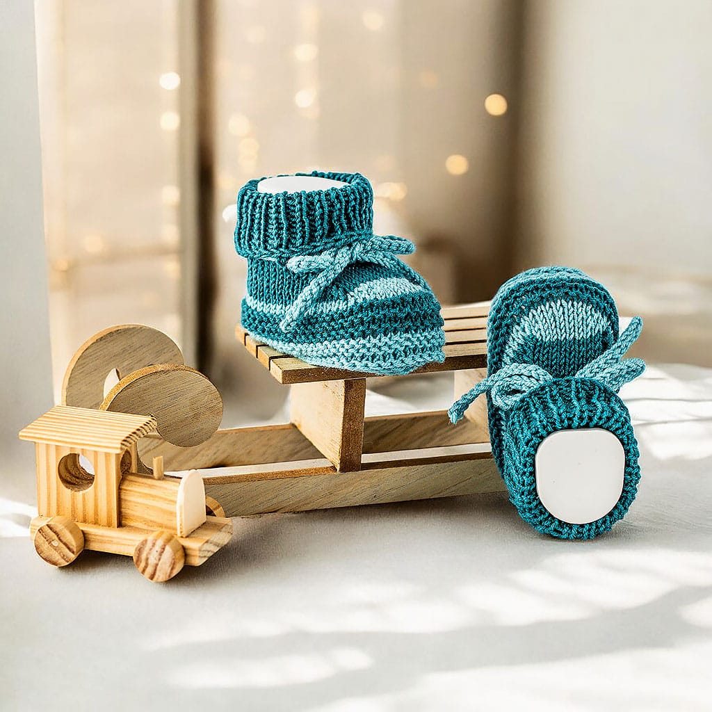 Babyturnschuhe petrol Tönen