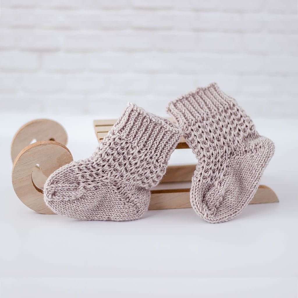 Babysocken beige