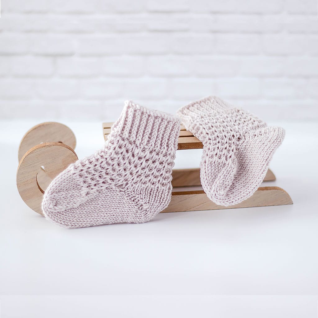 Babysocken sand