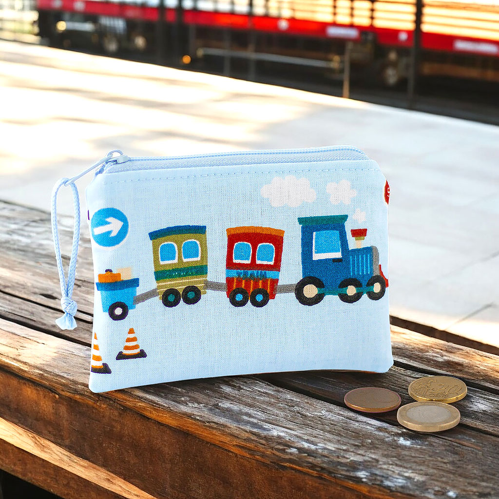 Geldbörse für Kinder mit Fahrzeugen