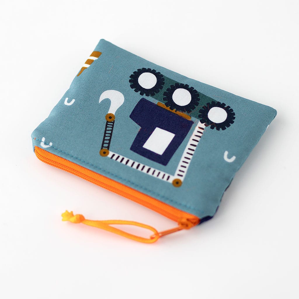 Geldbörse für KInder mit Bagger