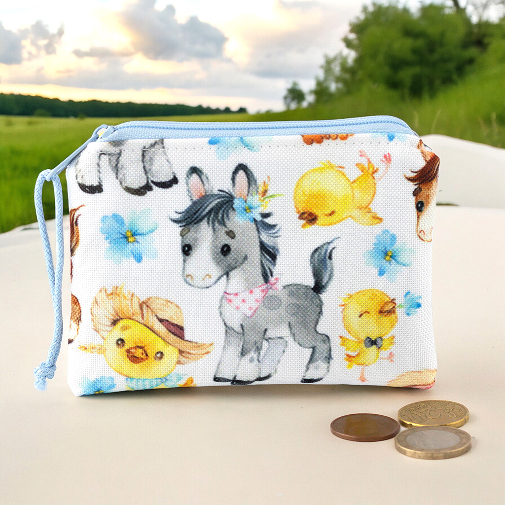 Geldbörse für Kinder mit Esel