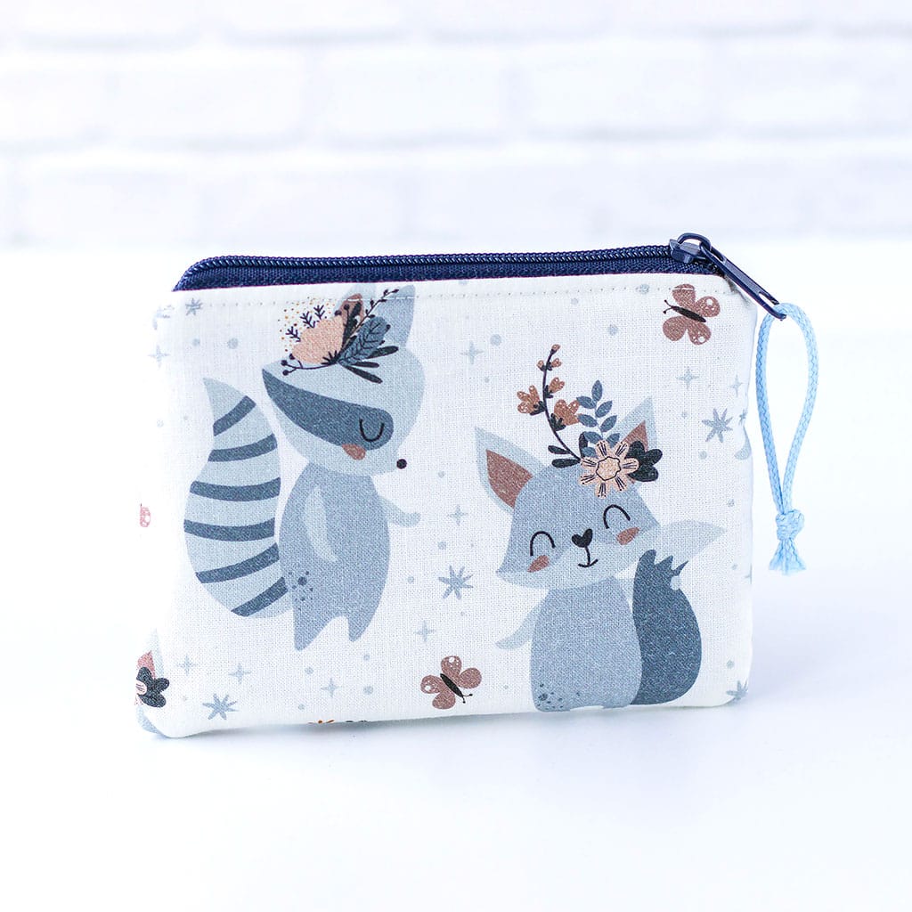 Geldbörse Hase und Dachs, Rückseite