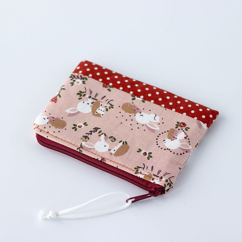 Geldbörse mit Hase und Igel