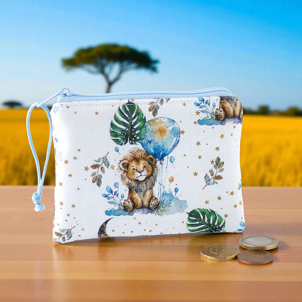 Geldbörse für Kinder mit Löwen