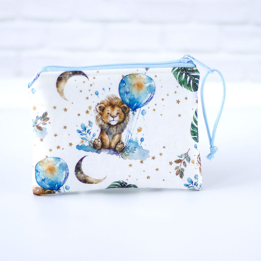 Geldbörse mit Löwen