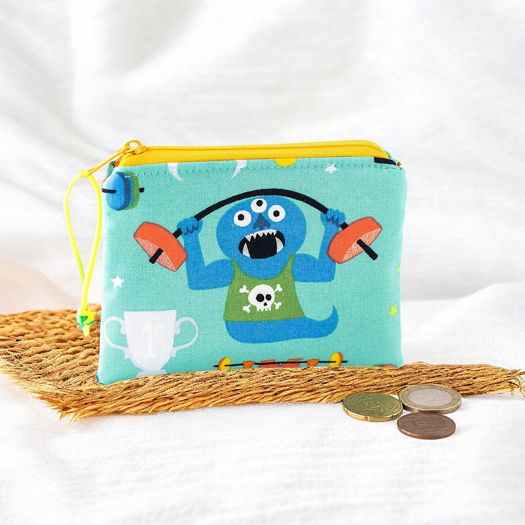 Geldbörse für Kinder mit Monstern