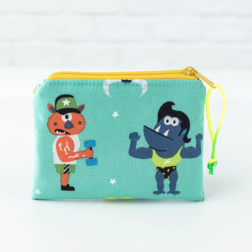 Geldbörse mit Monstern rückseite