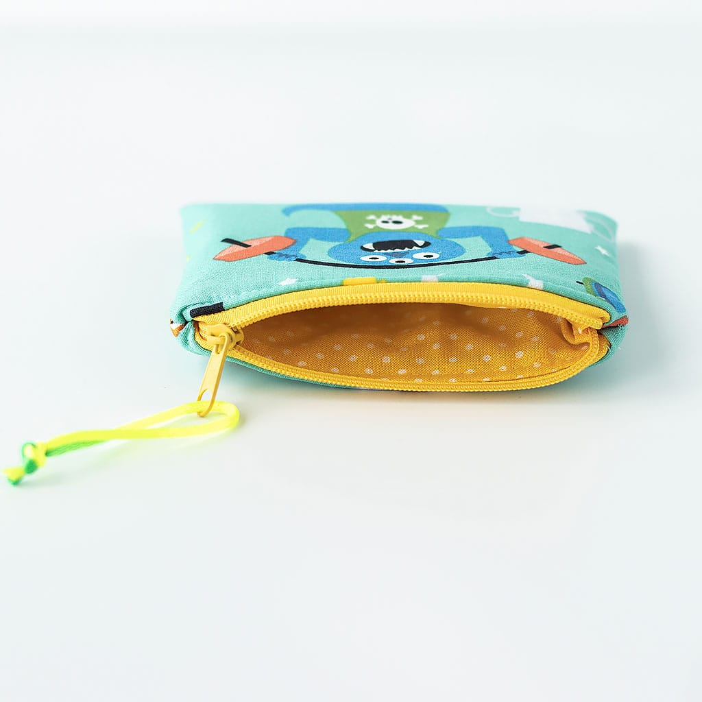 Geldbörse mit Monstern