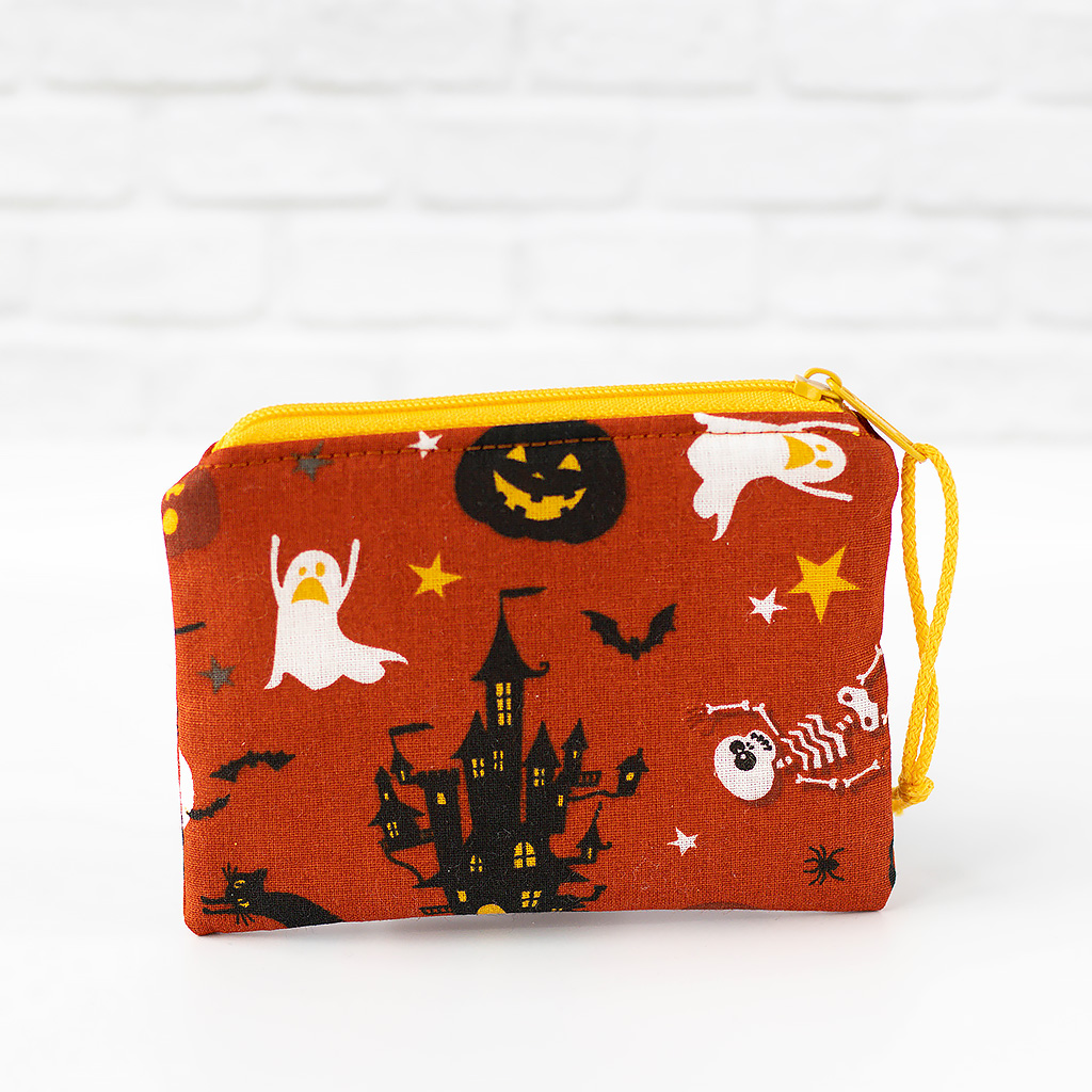 Geldbörse Spukschloss, Rückseite