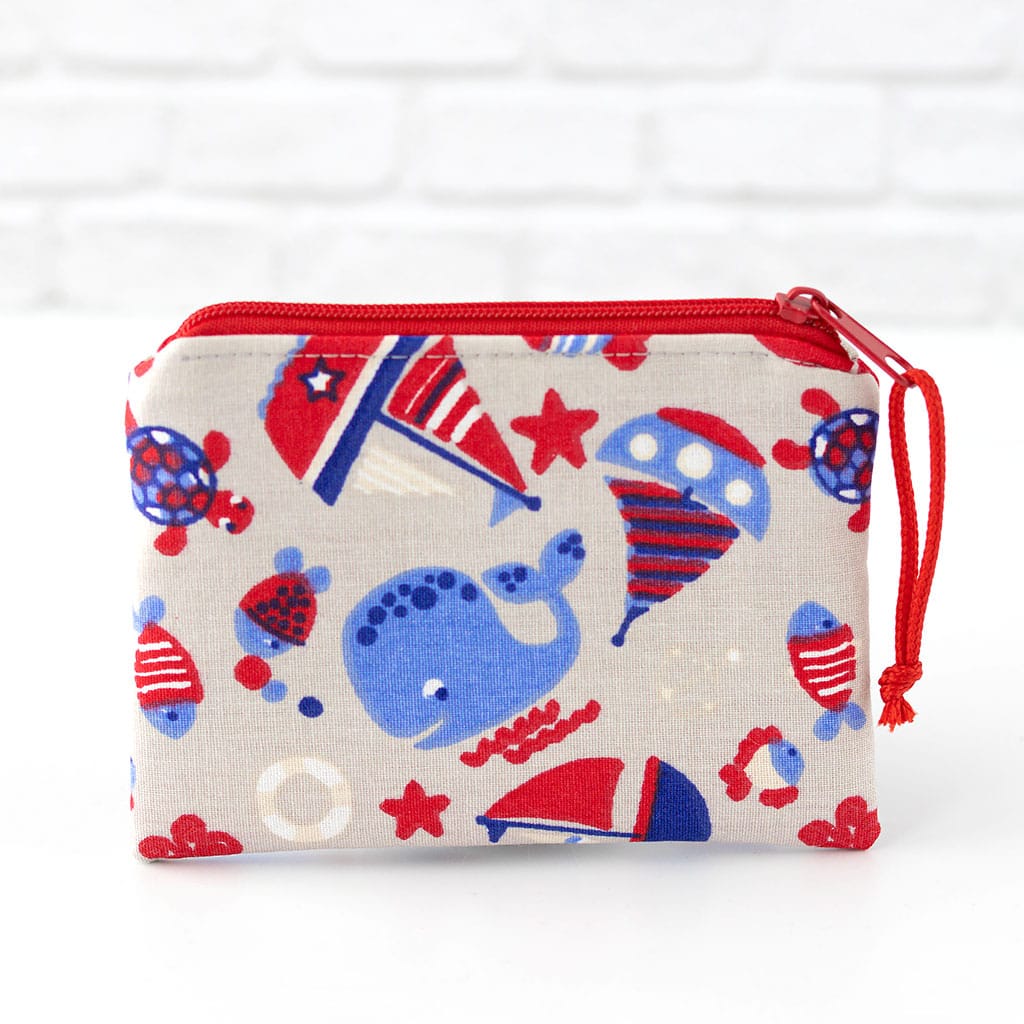 Geldbörse mit Wal Rückseite