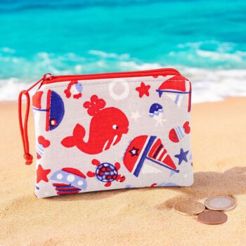 Geldbörse für Kinder mit mit Wal