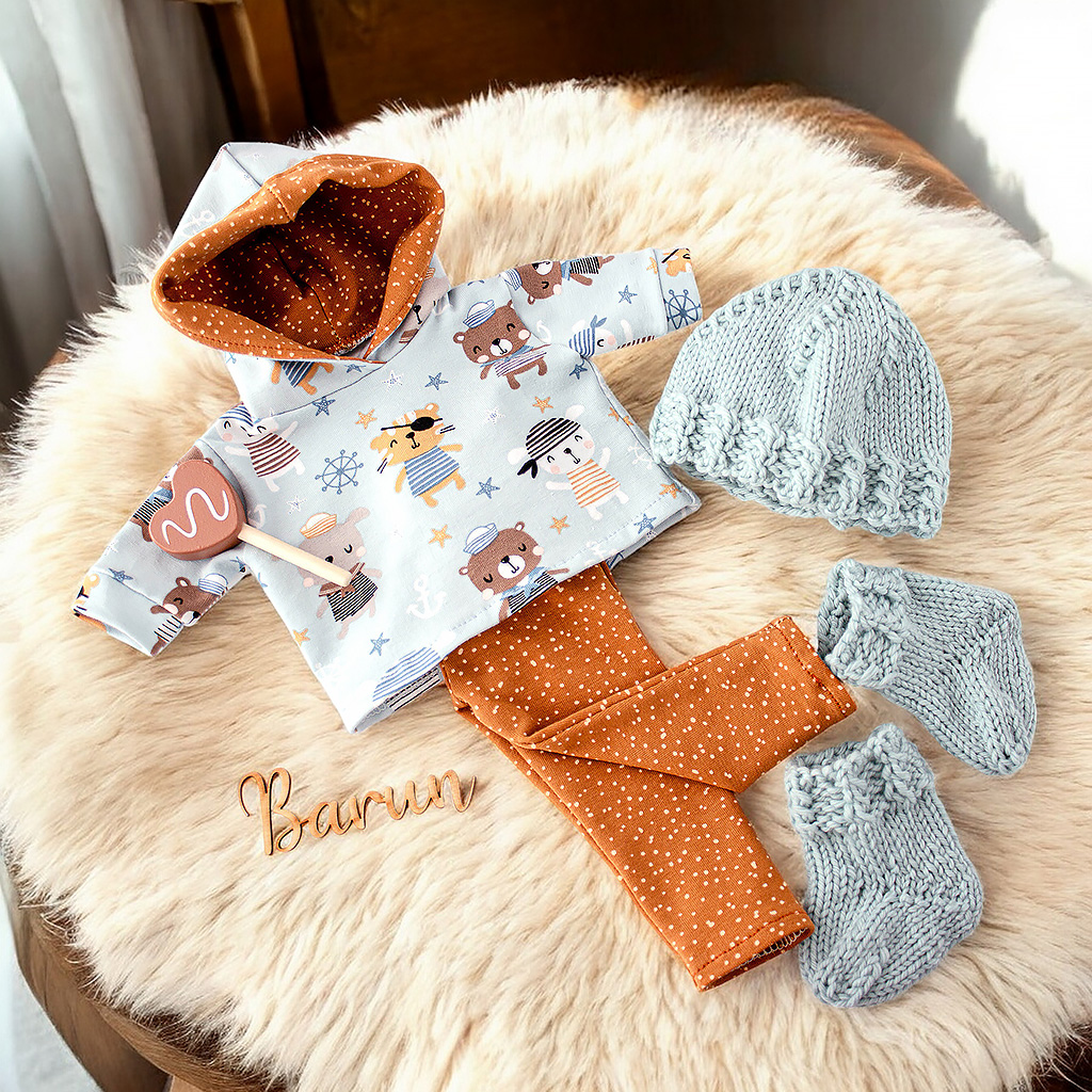 Puppenkleidung für Waldorfpuppen mit Piraten von Barun-Kids