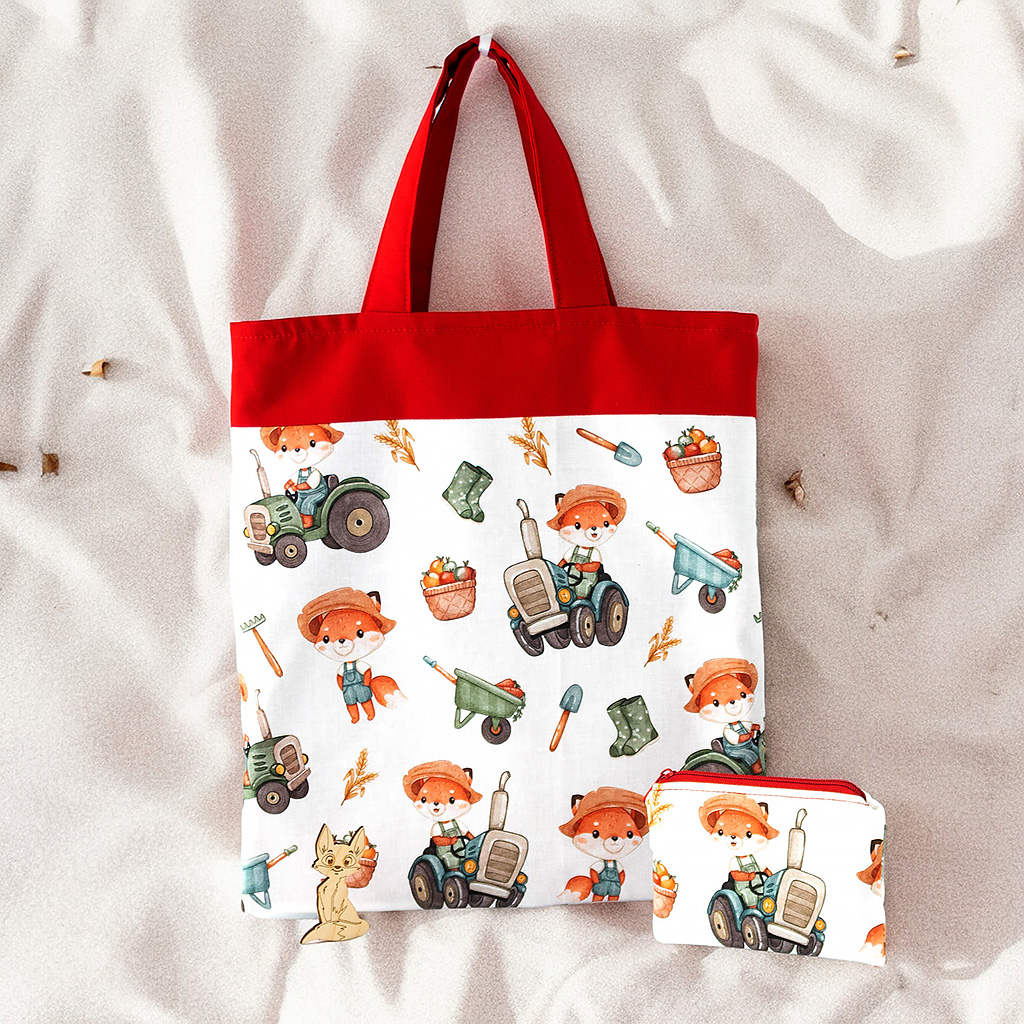 Kindergartenbeutel Bauer Fuchs