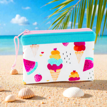 Geldbörse für Kinder mit Eishörnchen