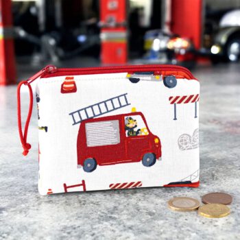 Geldbörse für Kinder mit Feuerwehr
