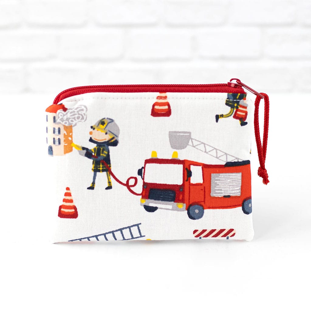 Geldbörse Kinder Feuerwehr, Rückseite