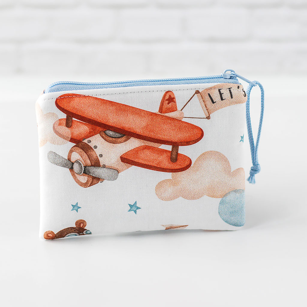 Geldbörse kleinen Flieger