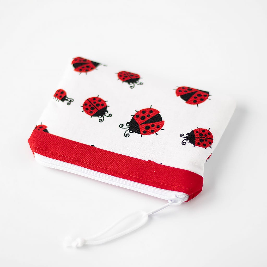 Geldbörse mit Marienkäfern