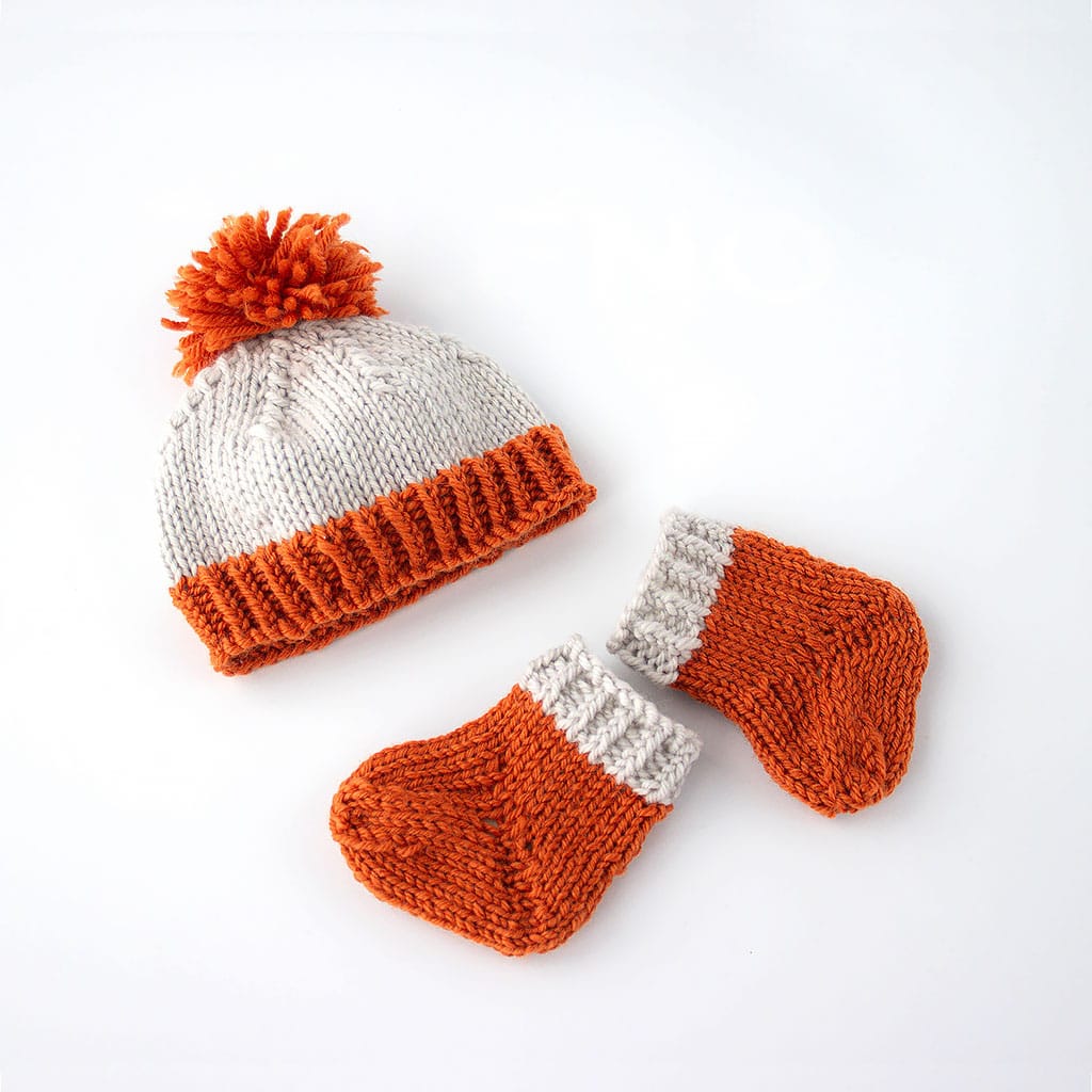 Puppenset Merinowolle curry hellgrau