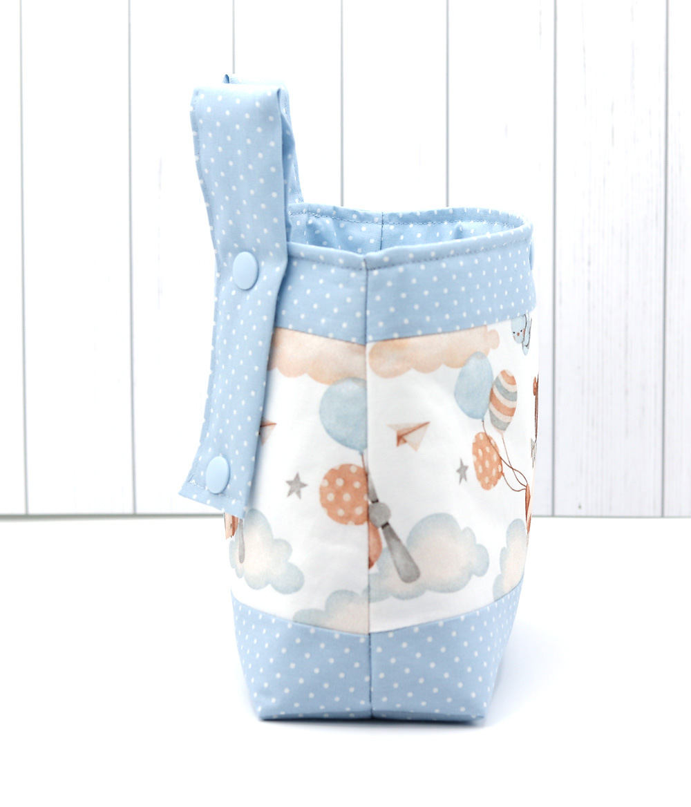 Lenkertasche mit kleinem Flieger, seitlich