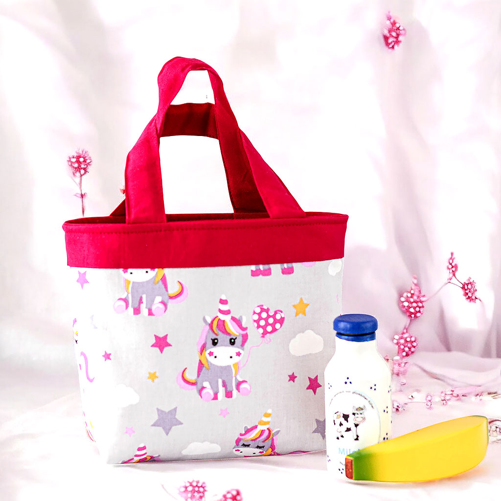 Kindertasche Einhorn mit Herz