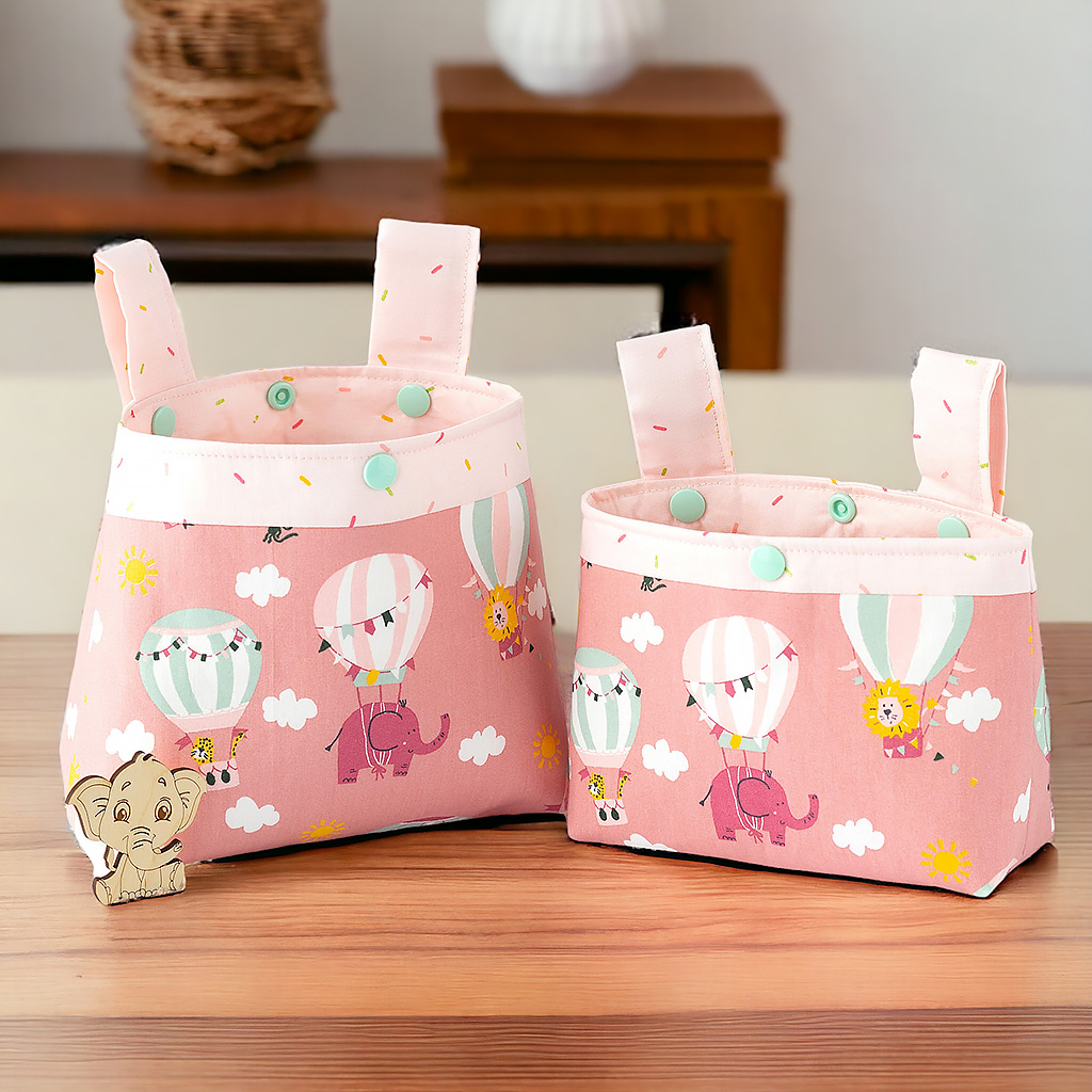 Lenkertasche für Kinder mit Tieren im Heißluftballon von Barun-Kids