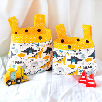 Lenkertasche Kinder mit Dino Friends in zwei Größen von Barun-Kids