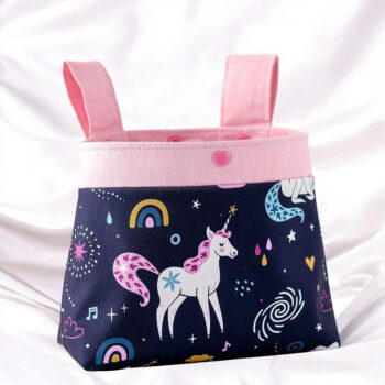 Lenkertasche für Kinder mit Einhorn aus Softshell von Barun-Kids