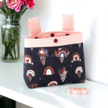 Lenkertasche Kinder mit Blumeneistüten von Barun-Kids