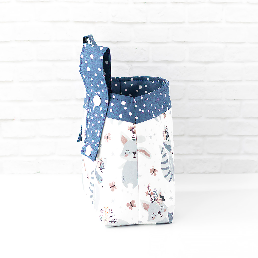 Lenkertasche für Kinder mit Hase und Katze