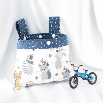 Lenkertasche für Kinder mit Hase und Katze von Barun-Kids