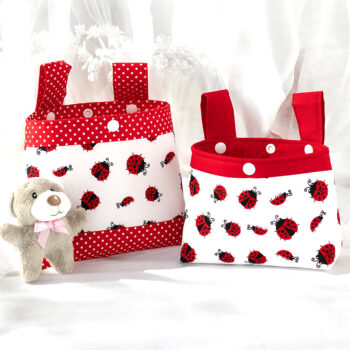 Lenkertasche für Kinder mit Marienkäfern von Barun-Kids