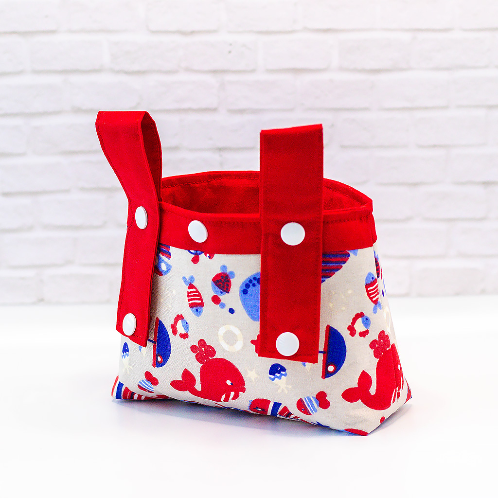 Lenkertasche Kinder mit Schiffen, Rückseite