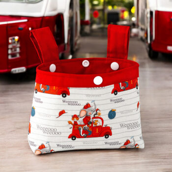 Lenkertasche für Kinder mit Tierfeuerwehr von Barun-Kids