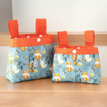 Lenkertasche für Kinder mit Waldtieren in zwei Größen von Barun-Kids