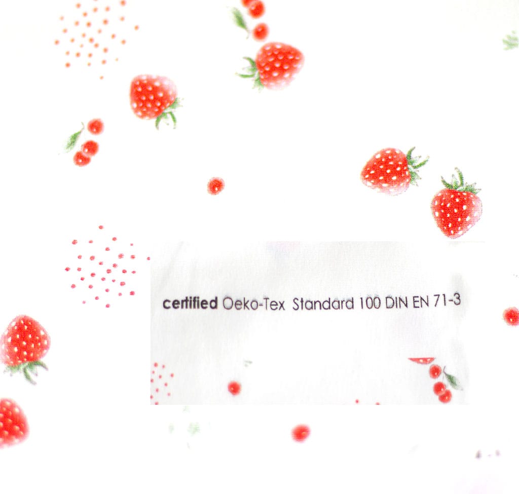 Stoff EN71-3 zertifiziert Foto von Barun-Kids