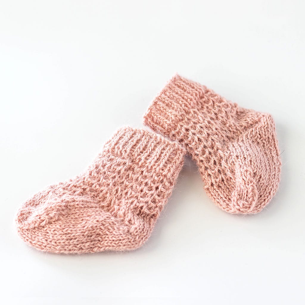 Babymütze Fuchs und passende Socken von Barun Kids