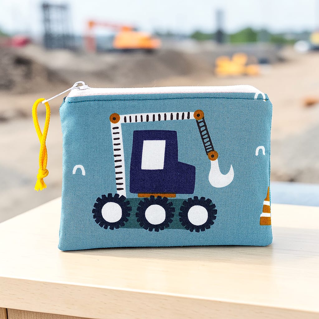 Geldbörse Bagger von Barun-Kids