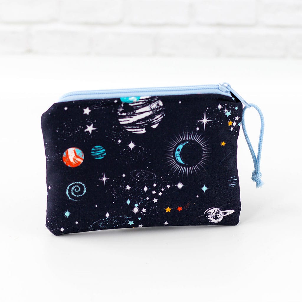 Geldbörse Baufahrzeugen dunkelblau, Rückseite