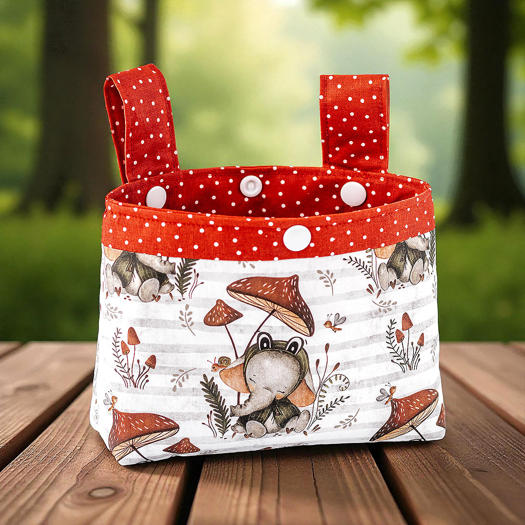 Lenkertasche für Kinder mit Elefant unterm Pilz von Barun-Kids