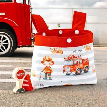 Lenkertasche mit Feuerwehr Feuerwehrjungen von Barun-Kids