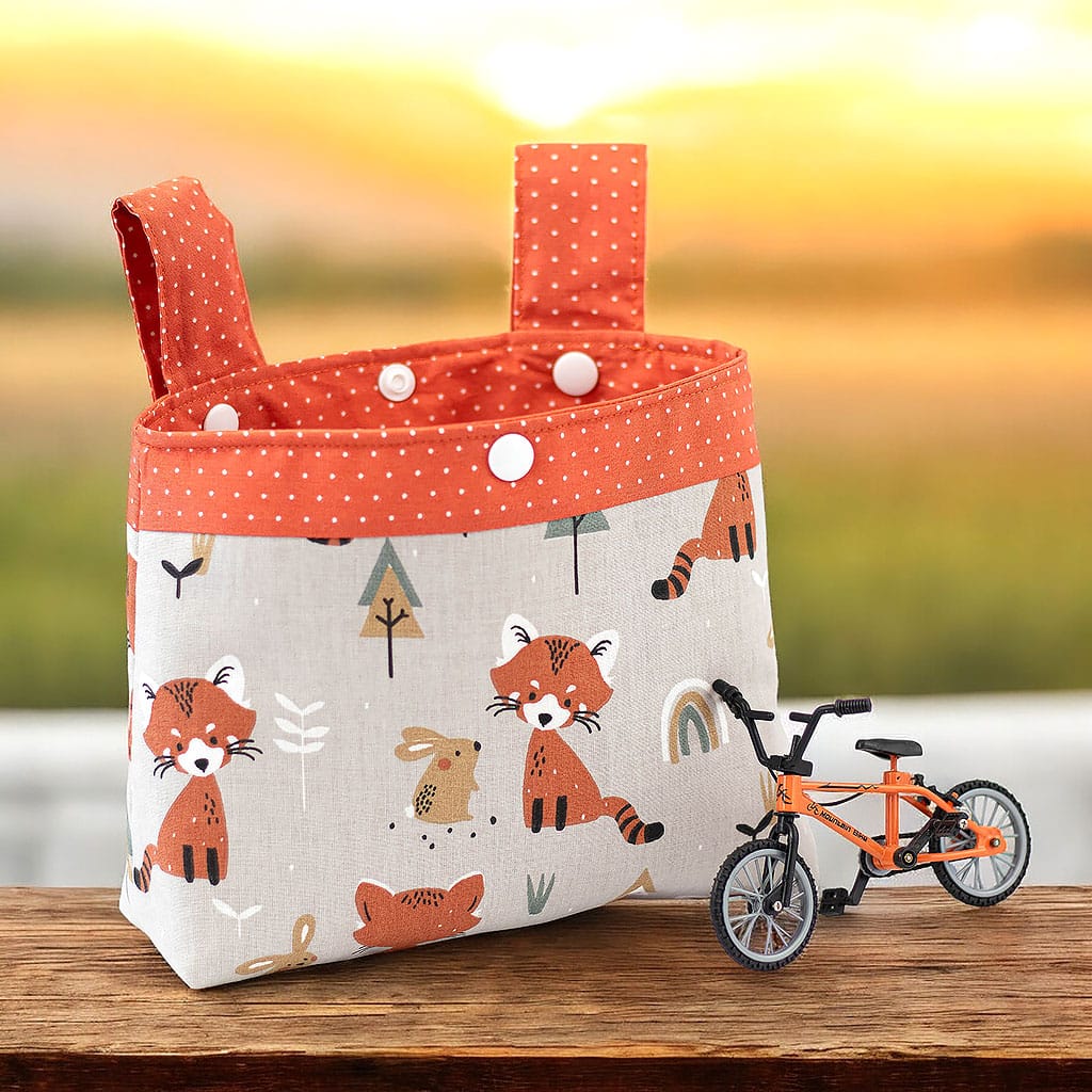 Lenkertasche für Kinder mit Fuchs und Hase vo Barun-Kids