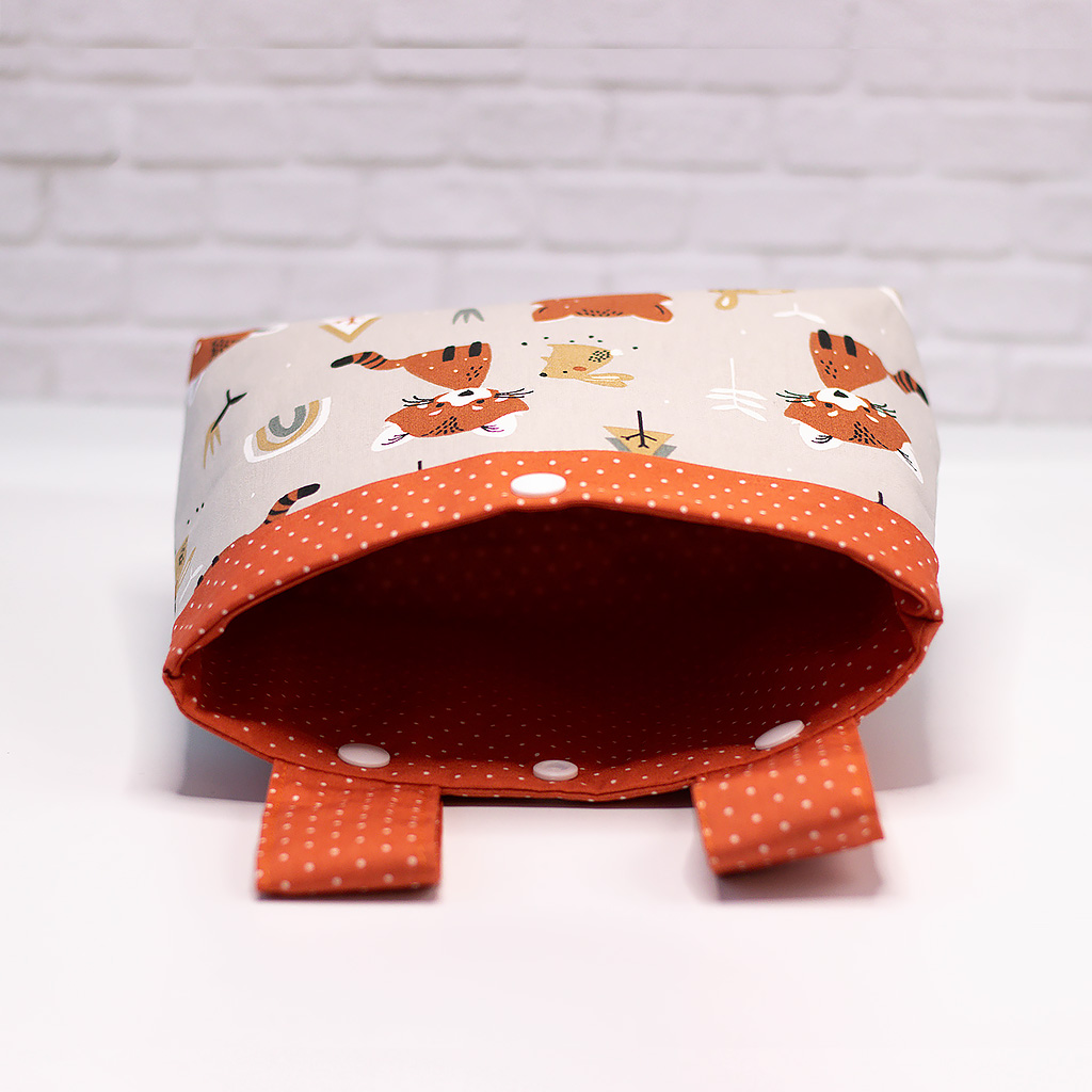 Lenkertasche Kinder Fuchs und Hase innen