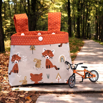 Lenkertasche für Kinder mit Fuchs und Hase von Barun-Kids