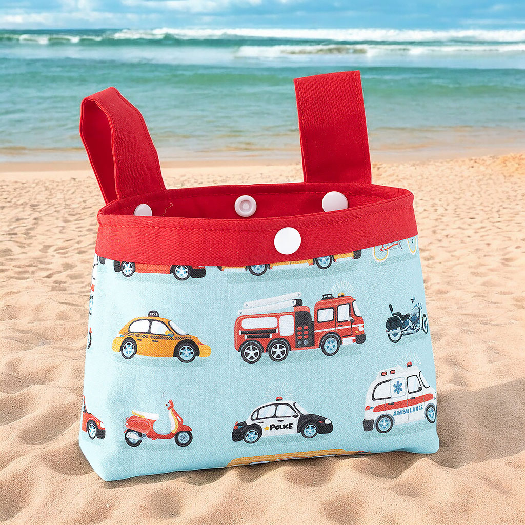 Lenkertasche Kinder mit Rettungsfahrzeugen von Barun-Kids