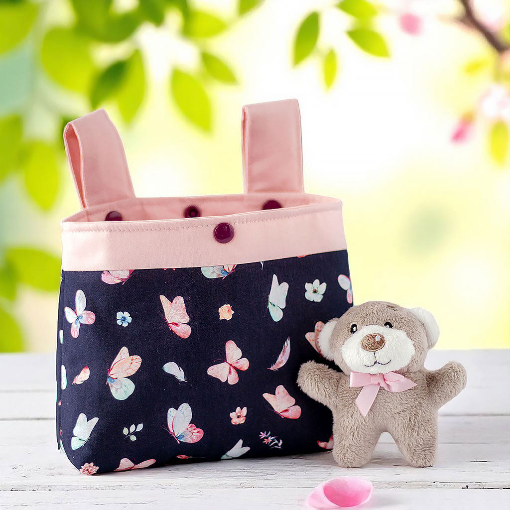 Lenkertasche für Kinder mit Schmetterlingen, von Barun-Kids